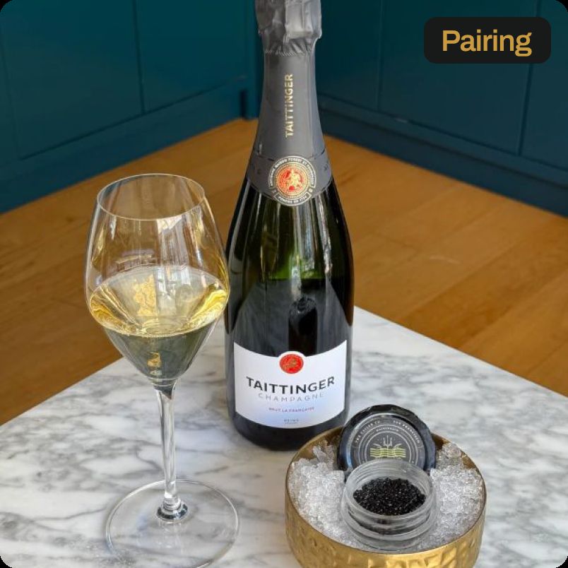 Hackleback + Taittinger Brut Réserve